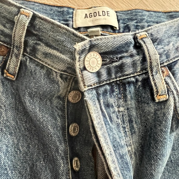 Agolde “Riley” soft denim jeans, SZ 25 - Picture 11 of 13